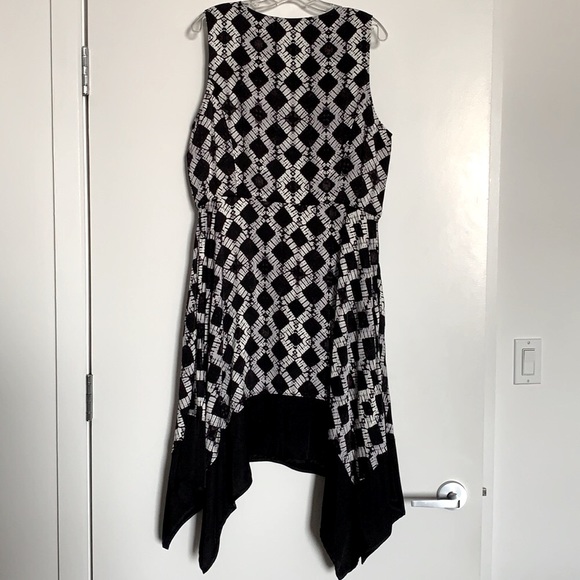 Donna Karen 🔥 NWOT Dress Handkerchief Bottom, 16 - Picture 3 of 7